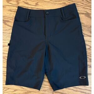 Oakley Men’s Regular Fit Shorts Black Size 30 Polyester Casual Golf Style